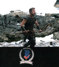 MATT DAMON SIGNED THE ODYSSEY ODYSSEUS 8X10 PHOTO NOLAN FILM BAS BECKETT COA