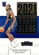 2021-22 Panini Contenders - 2021 Draft Class Contenders Isaiah Jackson #22 (RC)