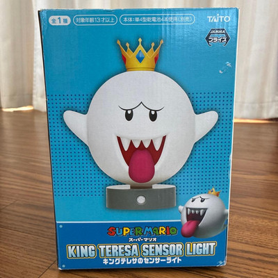 King Boo Sensor Light Super Mario Taito Prize Figure Nintendo Japan