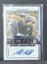 2021 Panini Donruss Optic Retro Signature Series Alex Kirilloff Autograph Twins