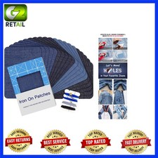 Durable Iron-On Patches - 20PCS 3"x4.25" for Functional Clothing Repair