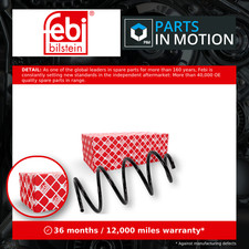 Coil Spring fits SKODA CITIGO 1.0 Front 11 to 19 Suspension 1S0411105A Febi New