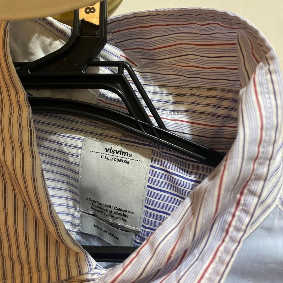 USED VISVIM PATCHWORK LONG SLEEVE SHIRT GOOD - image 15