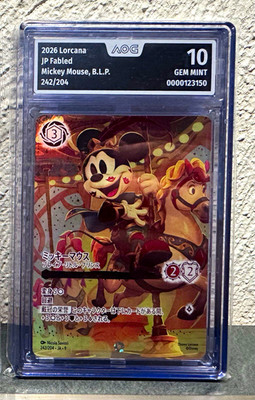 Disney Lorcana, Mickey Mouse, Iconic, B.L.P. 242/204 AOG10, japanisch