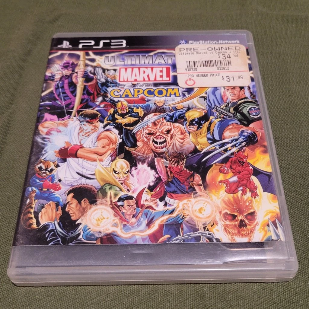 Ultimate Marvel vs. Capcom 3 Sony PlayStation 3 Video Games for