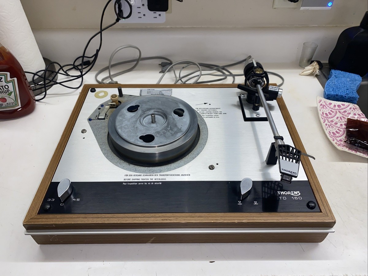 トゥデイ THORENS TD 160 Vintage Turntable Made in Germany ESTATE FIND