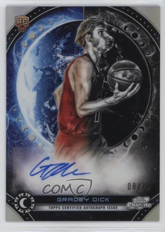 2023-24 Topps Cosmic Chrome Equinox Auto /75 Gradey Dick #ERA-GD Rookie Auto RC