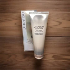 Shiseido Benefiance Extra Creamy Cleansing Foam in a 125mL  4.4 oz