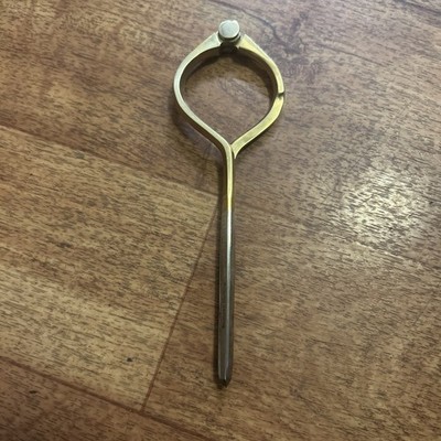 Blundell Harling Einhand-Teiler Stahl & Messing Einhandkarte Verwendung 7''