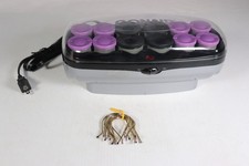 CONAIR Xtreme Hot Rollers Hair Curler Heated 12 Jumbo Big Curls Clips oo