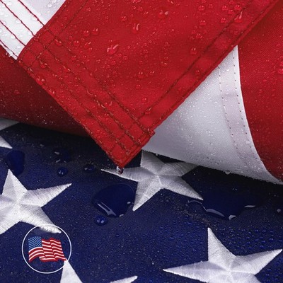 American Flag 4 X 6 Ft, Made for High Wind, Heavy Duty US Flags for Outside, Dur
