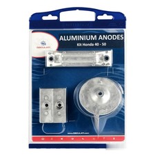 Kit anodi fuoribordo zinco Honda 40/50 Hp - 1 PZ  - 43.291.65 - 4329165