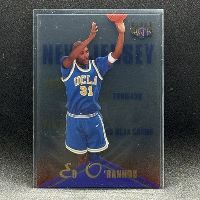 Ed O'Bannon ACETATE 1996 Classic Clear Assets #12 New Jersey Nets