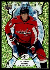 2021-22 Upper Deck Ice Green Aliaksei Protas Rookie Washington Capitals #133