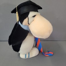 Vintage Dakin Plush The Penguin Post 1984 Washington 10" Writers Group The Grad