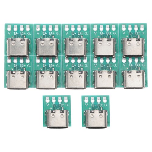 12 Pcs USB C- Splitter Board USB-C-Splitter Buchse USB-C-Platine - Bild 3 von 12