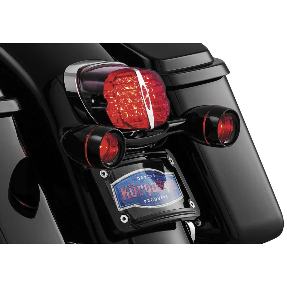 Plato profundo rojo bisel Kuryakyn 5482 Foto 2 de 4