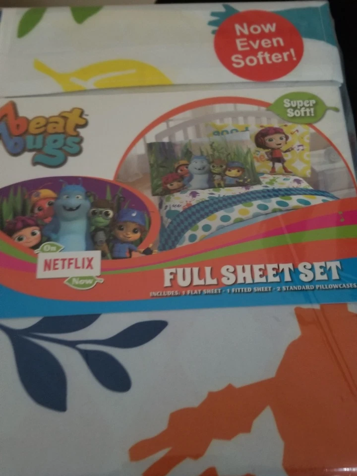 Juego de sábanas completas Beat Bugs - 4 piezas Foto 2 de 4