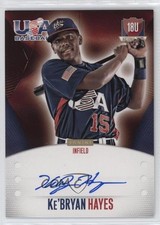 2014 USA Baseball Box Set 18U National Team Signatures Ke'Bryan Hayes Auto o7m