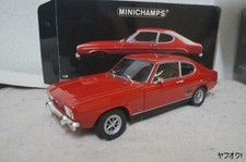 MINICHAMPS Ford CAPRI 1700GT 1969 1 18 Diecast Capri Red