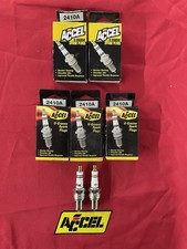 Accel 2410a Spark Plugs - Copper - Evolution - .040 In. Gap - 10 Plugs 5-2packs Accel 2410a Spark Plugs - Copper - Evolution - .040 In. Gap - 10 Plugs 5-2packs