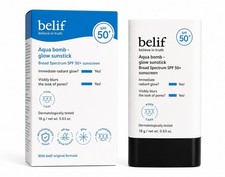 belif Aqua Bomb Glow Sunstick SPF 50+ Broad Spectrum Sunscreen 18g / 0.63 oz