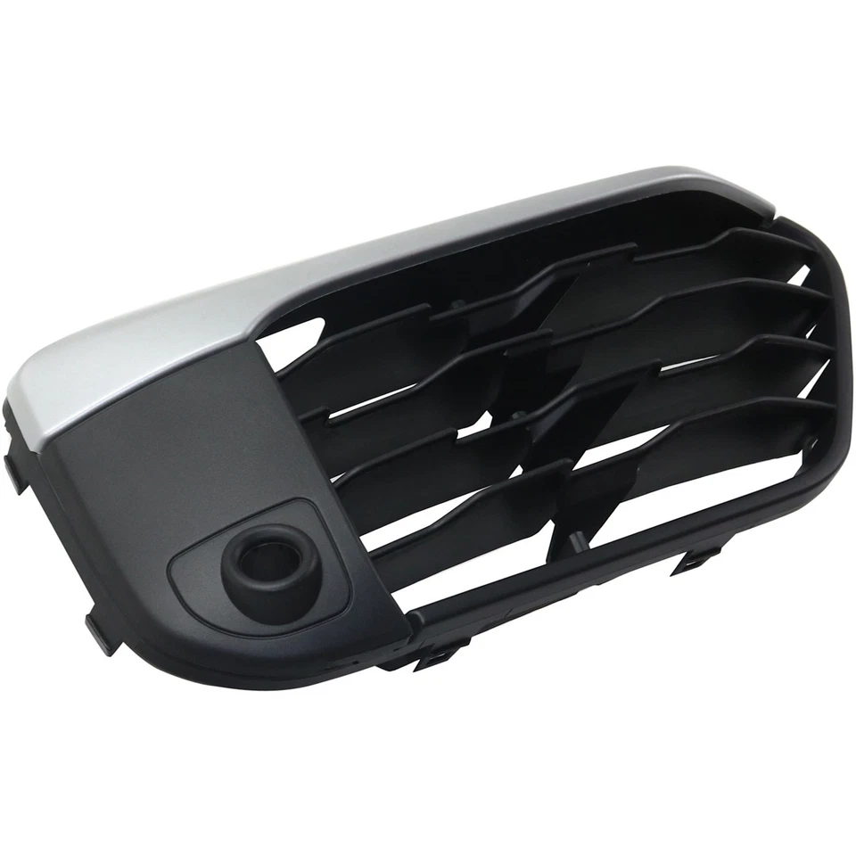 Rejillas de barra frontal de parachoques pasajero delantero lado derecho para BMW X1 2016-2019 Foto 2 de 4