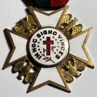 Vintage Masonic Knights Templar Medal – Maltese Cross "In Hoc Signo Vinces"  — photo 5