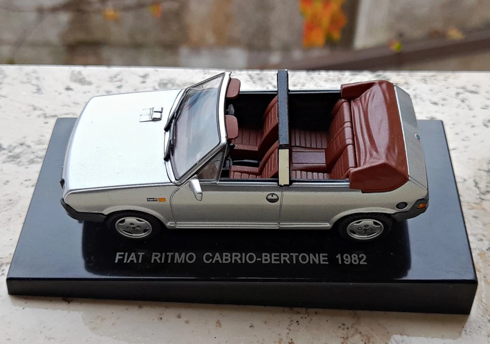 🔹🔹🔹 FIAT RITMO CABRIO BERTONE 1982 1:43 COLLEZIONE MODELLINO 🔹🔹🔹 - Immagine 3 di 4