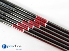 6pc KBS -TAPER 120 Black Gloss Stiff Iron Shafts 4-PW No -Iron .355" 464465
