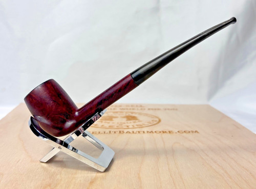 Vtg Savinelli Bing's Favorite Pipe Billiard Chimney Style Made In Italy