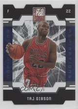 2009 Donruss Elite Blue Aspirations Die-Cut 9/22 Taj Gibson #184 Rookie RC 2o7