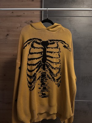 Bones Merch Team Sesh Hoodie Gelb