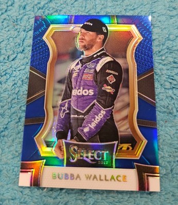 2017 Panini Select NASCAR BLUE Bubba Wallace #99 140/199