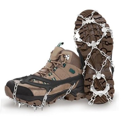 Traction Cleats Ice Snow Grips for Shoes and Boots 