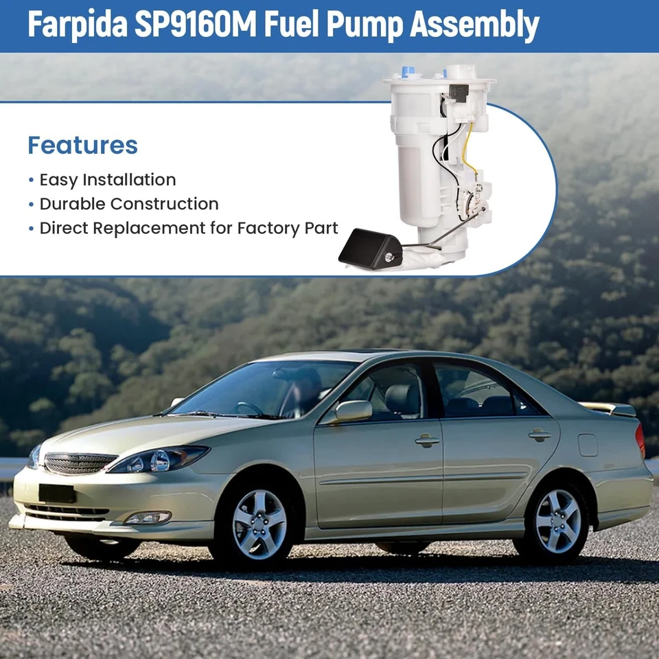 SP9160M Fuel Pump Assembly Fits for Toyota Camry 2004 2005 2006 2.4L 3.0L...  Foto 4 de 4