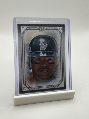 2024 Topps Museum Collection - Canvas Collection Reproduction Ken Griffey Jr... - Picture 1 of 2