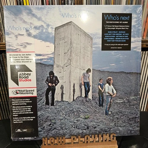 The Who - Who's Next Half-Speed Mastered (180g Vinyl LP Record) [NEW/SEALED]