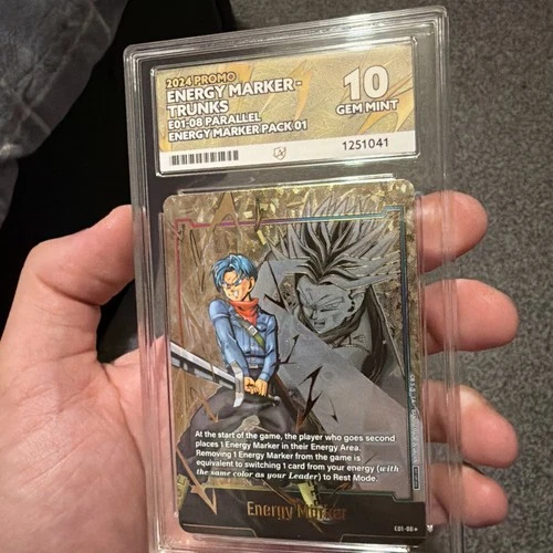 Dragon Ball Super Card Game - Trunks Energy Marker E01-08 - Ace10 PERFECT SUBS