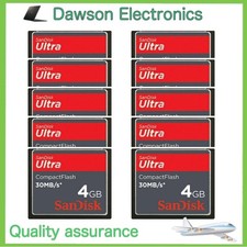 CompactFlash 10 X 4GB SanDisk Ultra 30MB/S CF Memory Card SDCFH-004G for DSLR