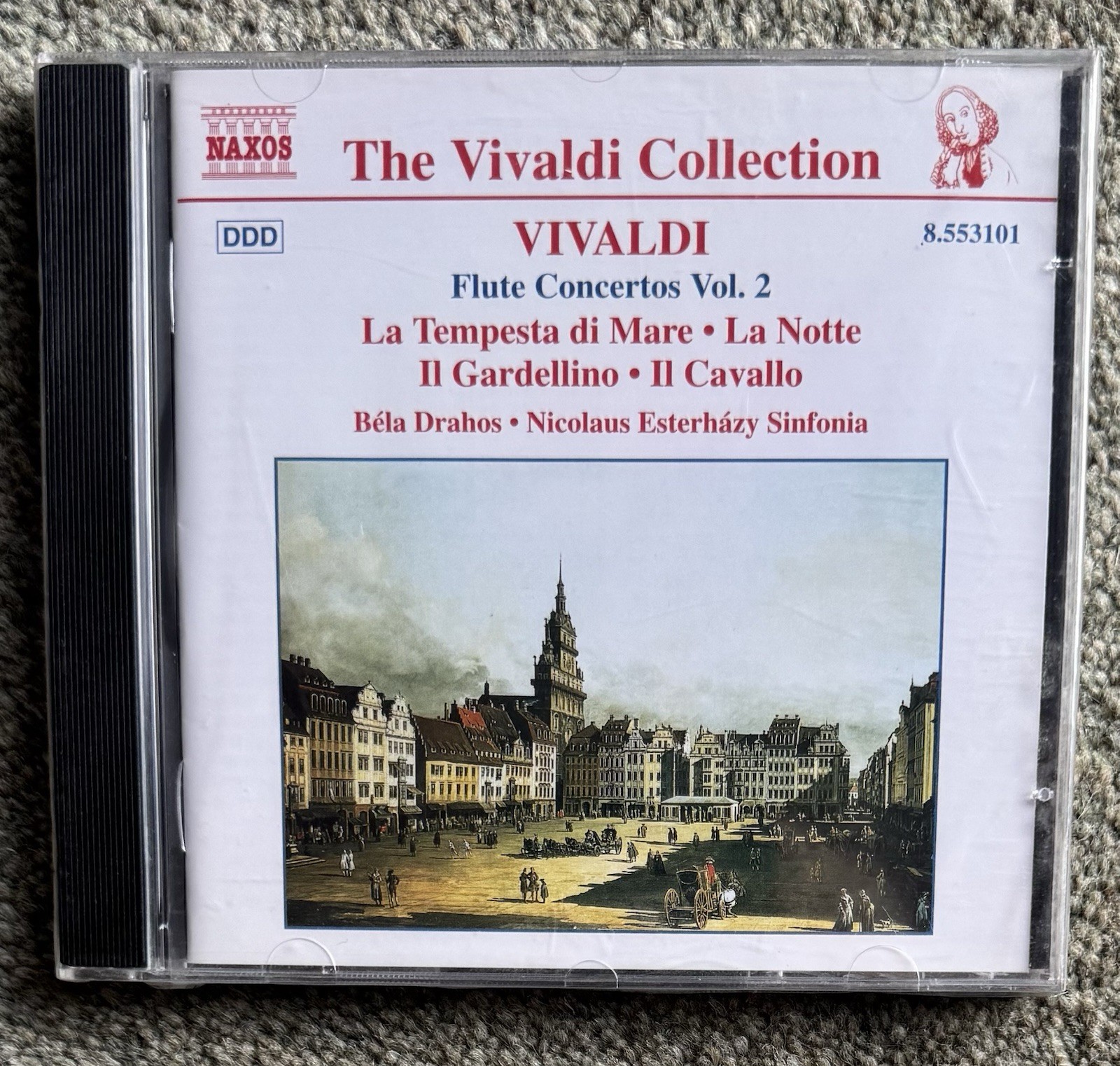 Vivaldi: Flute Concertos, Vol. 2 (Op.10)  NEW SEALED CD (2000)  EB25R