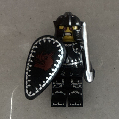 LEGO Minifigures Series 7 Evil Knight Minifigure w/ Sword & Shield