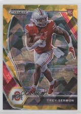 2021 Panini Prizm Draft Picks Gold Ice Prizm Trey Sermon #159 0l44