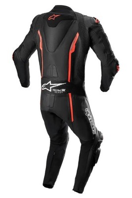 Alpinestars Motorrad Lederkombi Missile V2 - 1 Stück - schwarz/neonrot 3150122103