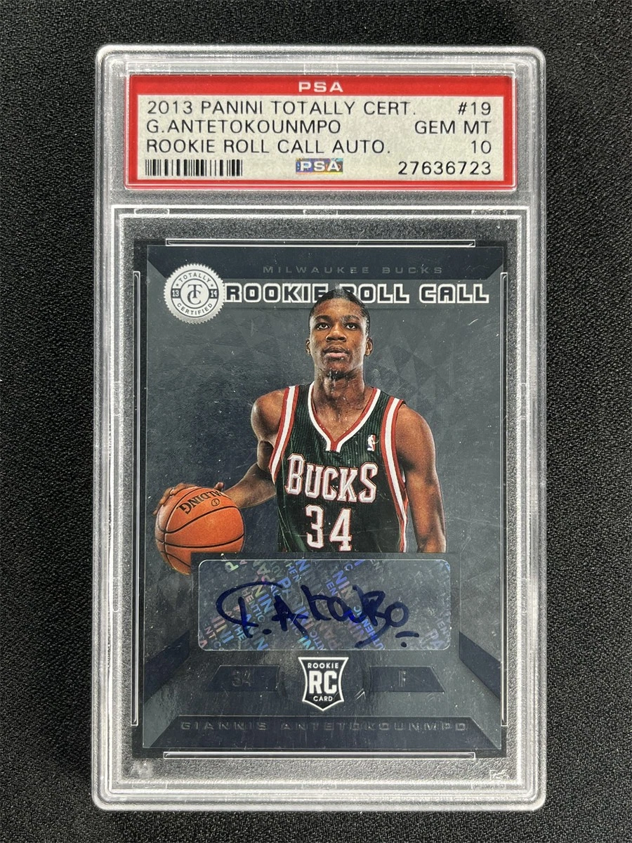 Giannis Antetokounmpo 10 Graded Basketball Rookie Sports Trading