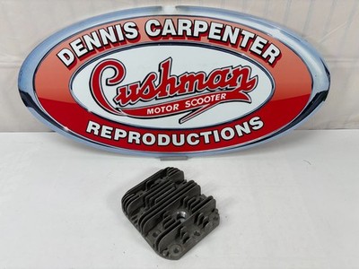 Cushman Scooter Cast Iron Husky 8-HP Engine Cylinder Head NOS