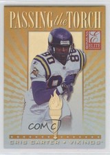1999 Donruss Elite Passing the Torch 620/1500 Cris Carter #17 HOF 0i5i