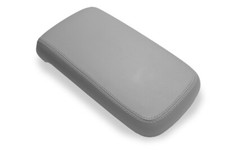 Console Lid Pull Over Cover Leather For Chevrolet Colorado 2015-2022 Light Gray