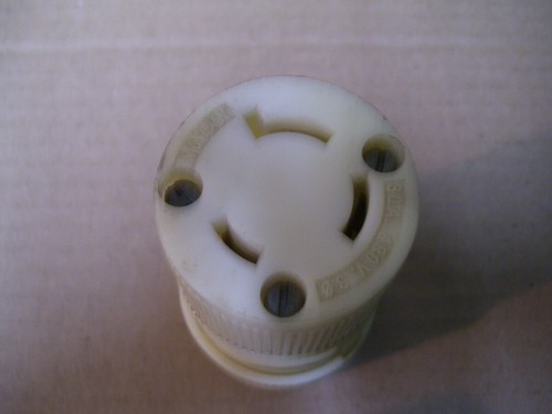 NUOVO HUBBELL HBL2741 NEMA L12-30 30A 480VAC 3P PRESA TWIST-LOCK P2573 - Foto 4 di 6