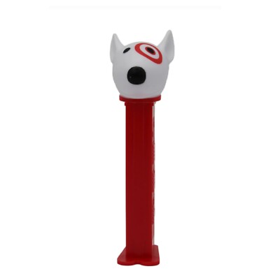 PEZ x Target 2024 Bullseye (Spot the Dog) Dispenser + Candy on
